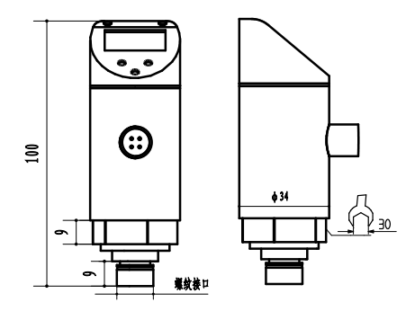 智能壓力開(kāi)關(guān)電子結(jié)構(gòu)